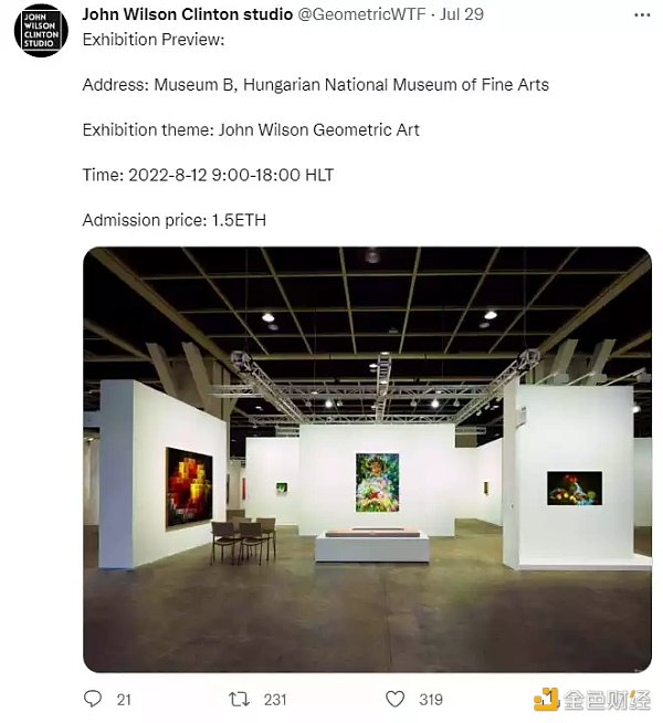 Geometric birds 官推呈现的信息