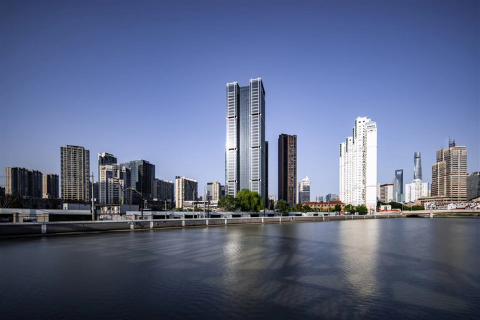 苏河湾中心实景图