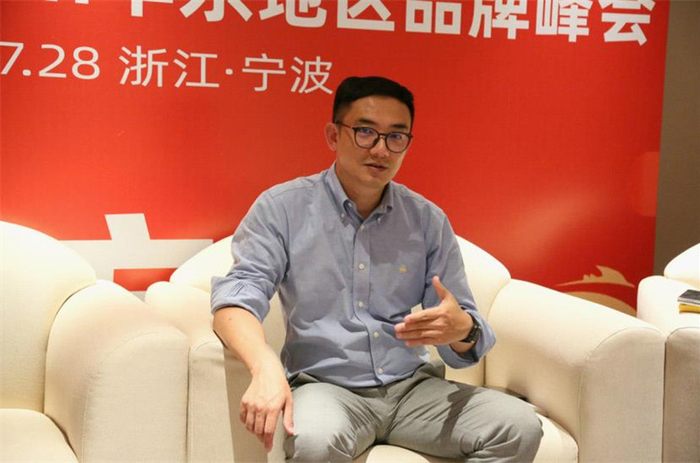 ▲周洋表示，日本市场已成中国跨境电商新“蓝海”。 伍鹏程 摄