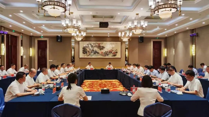 茅台习酒座谈会，图/贵州茅台公众号