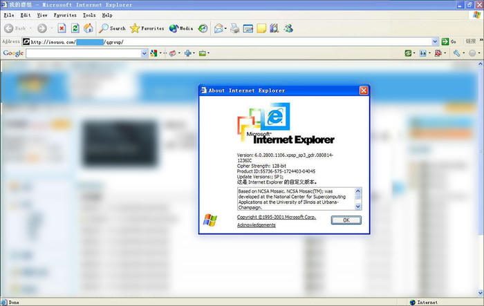 ▲大家一定用过的、最经典的IE6