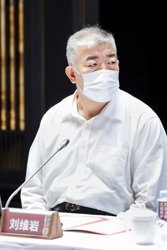 什刹海阜景街建设指挥部常务副总指挥刘维岩。主办方供图