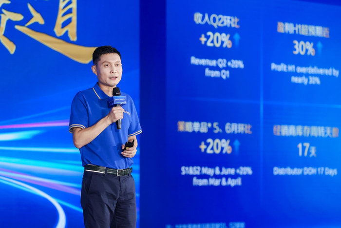 美赞臣中国业务集团总裁朱定平。  受访者供图