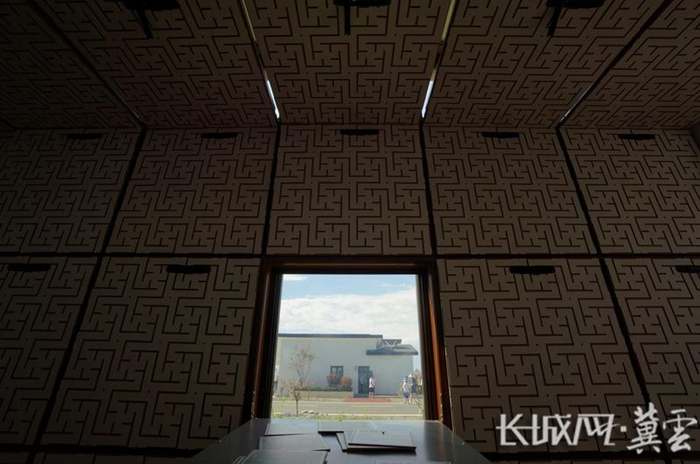 草原方舟的内部结构。长城网·冀云客户端记者 郑世繁 摄