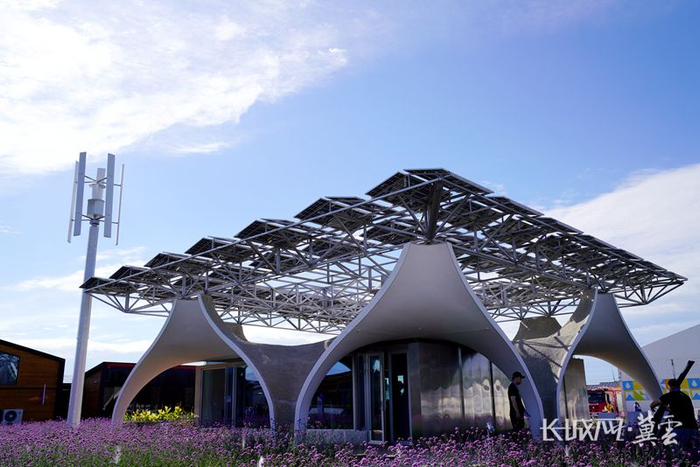 参赛作品阳光方舟3.0。长城网·冀云客户端记者 章紫薇 摄