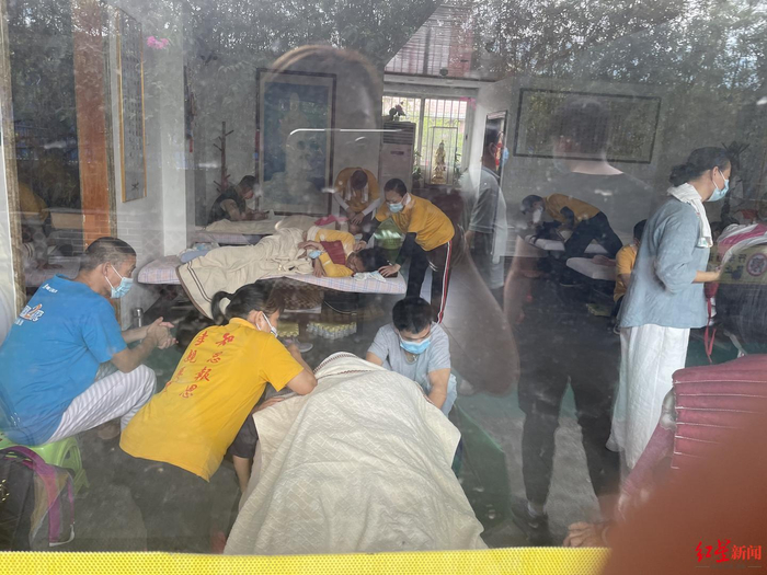 ↑陈小姐拍摄的“原始点”授课现场