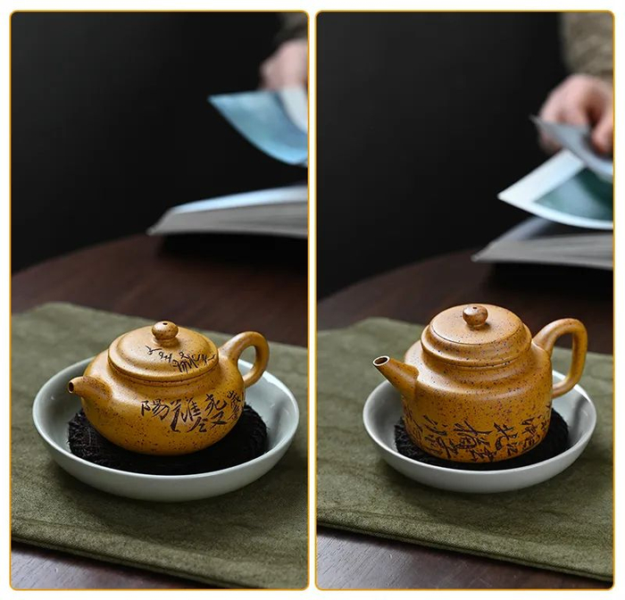 左：仿古壶  右：德钟壶