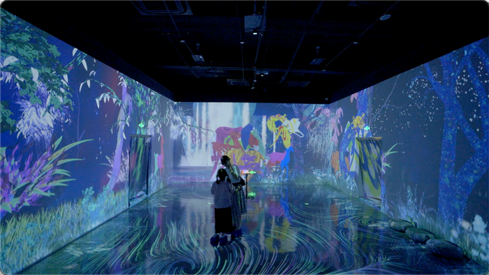 △《奇幻敦煌》沉浸艺术展