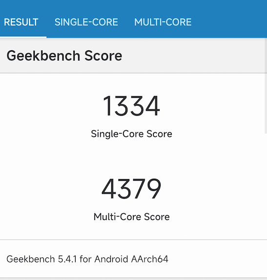  图源：GeekBench 5