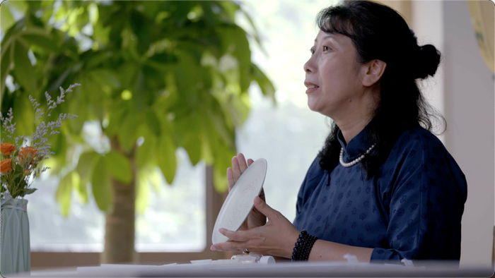 △荣宝斋教育中心美术教师录制网络教学视频