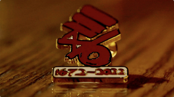 △荣宝斋三百五十周年纪念章