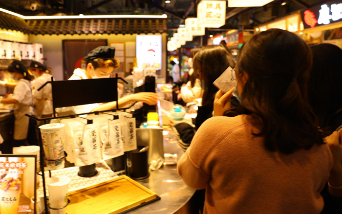 茶太良品合生汇店。  受访者供图