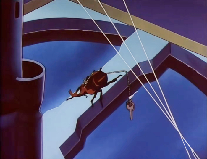 ▲《水中钥密室事件》——柯南第155集