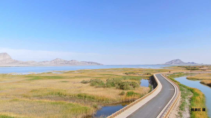 ↑永安湖生态旅游景区一角。 何润江 摄