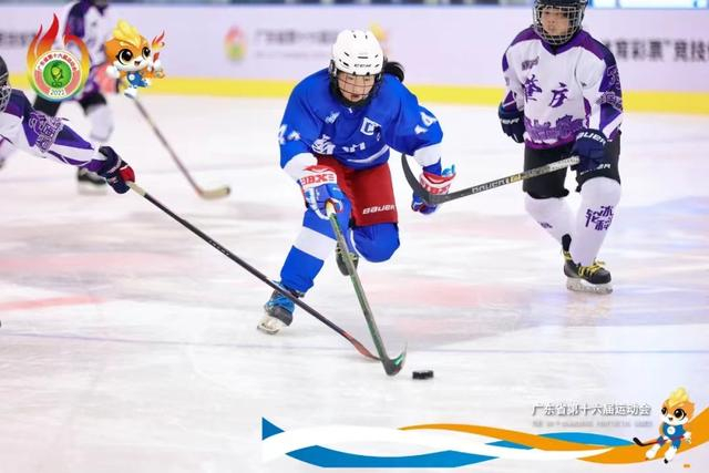 广州队在广东省运会拿下两枚金牌。 广州市冰球协会供图