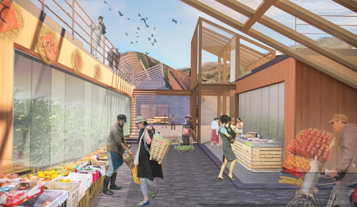 农业综合体效果图