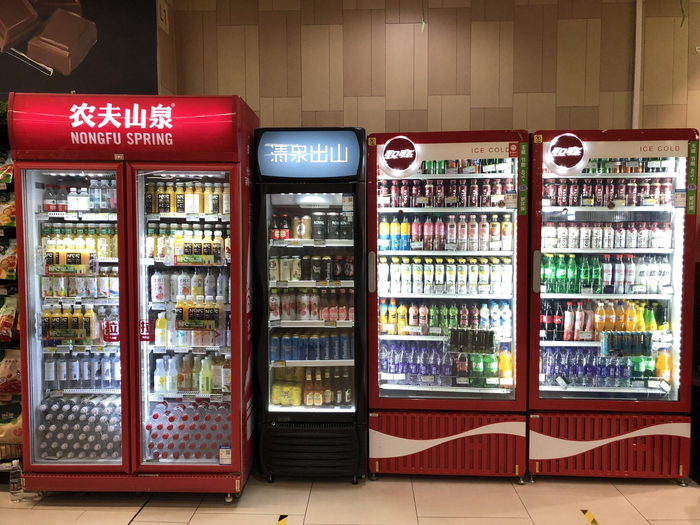 永辉超市北京丰科万达店。&nbsp; 新京报记者 王子扬 摄