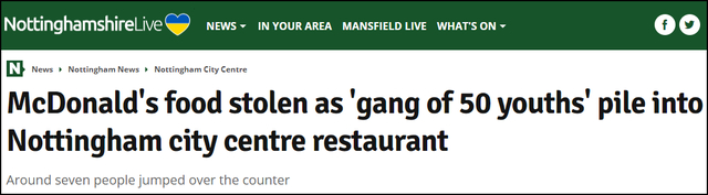 《诺丁汉邮报》报道截图