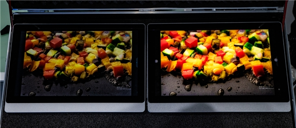 　　图右为沃格光电MLED产品