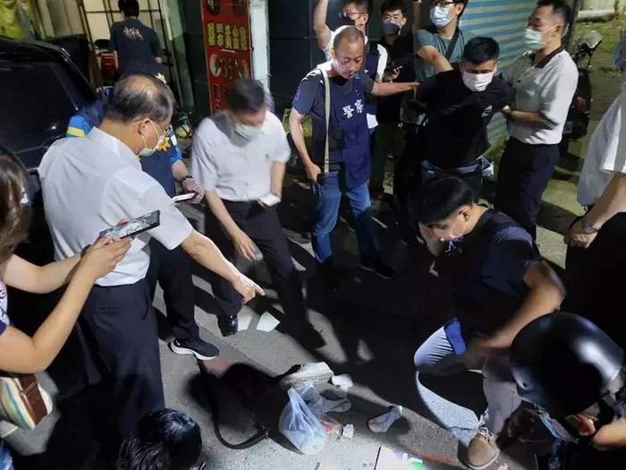 台南杀警案犯罪嫌疑人林信吾新竹市落网（图片来源：台湾《联合报》）