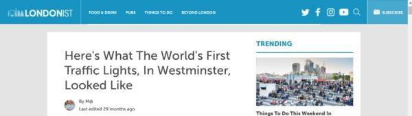 Londonist文章标题截图。