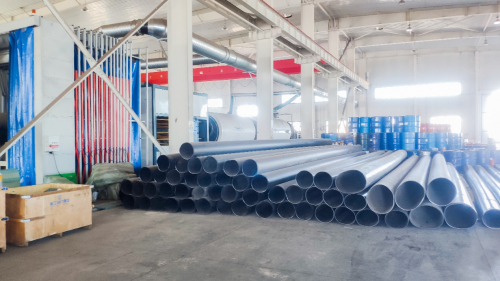 　　考察调研新疆高志新型保温材料有限公司