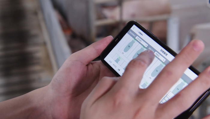 “现代化的高楼养猪”手机上就可以一键投喂