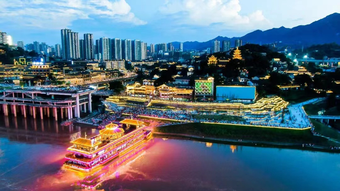 磁器口景观码头