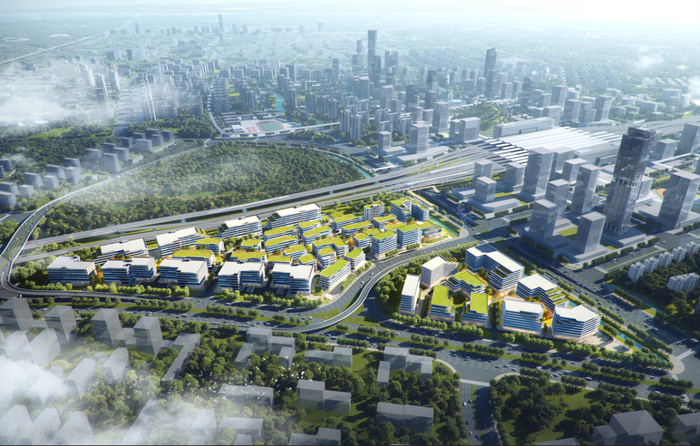 深圳科技园佛山科创园项目效果图。