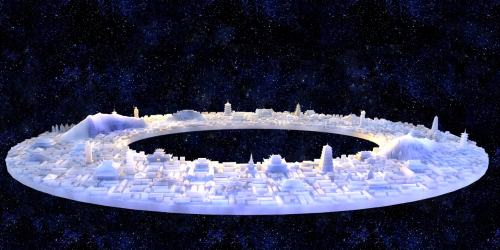 　　天空寺概念图 / 艺术家杨烨炘提供