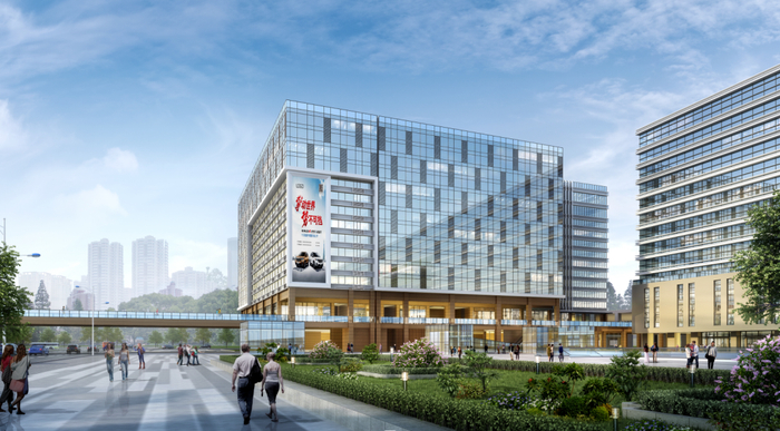 科创云智汇大厦项目效果图。