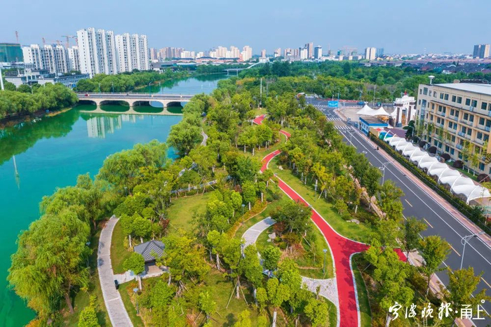 慈溪市潮塘江两侧绿道