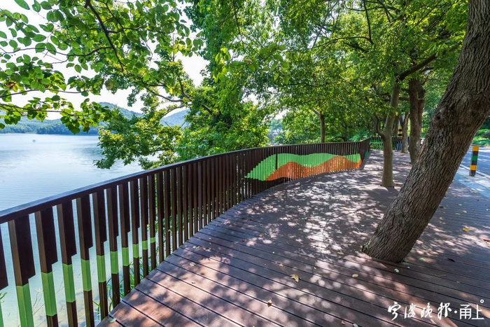 镇海区九龙湖四湖连珠绿道