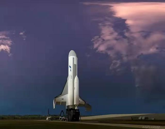 图9：XS-1可复用运载器（发射状态）（图源：NASA）