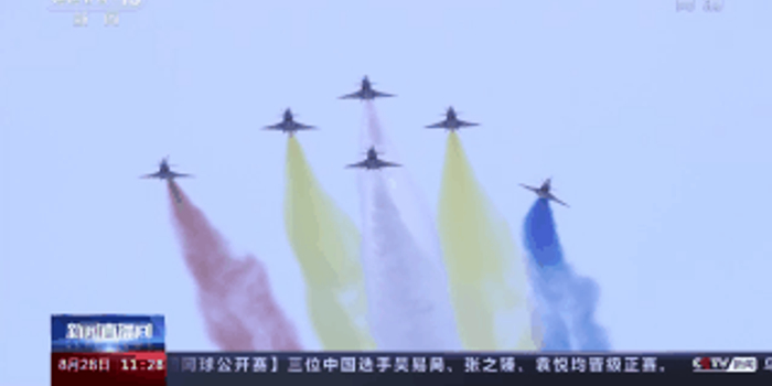 目不暇接 一起看 八一 飞行表演队炫技长空 手机新浪网