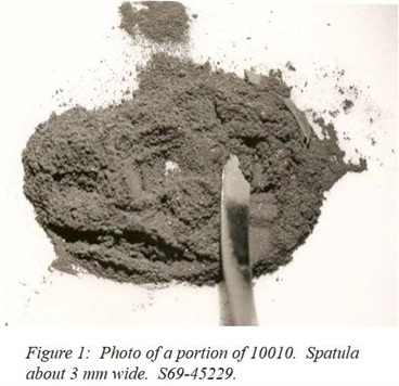 图5 阿波罗11号采样的月壤样本10010（部分）