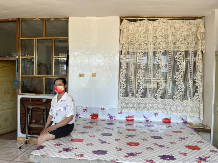  赵兵的母亲赵丽说，自己的眼睛因为流太多泪，看东西像蒙着层雾&nbsp;|&nbsp;李晓洁&nbsp;摄