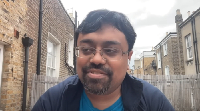 Emad Mostaque &nbsp;图片来源：Yannic Kilcher