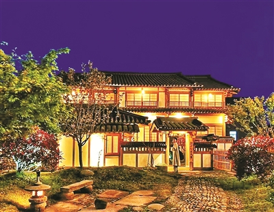     宋韵风貌民宿“朴舍”。（吴宙洋 供图）