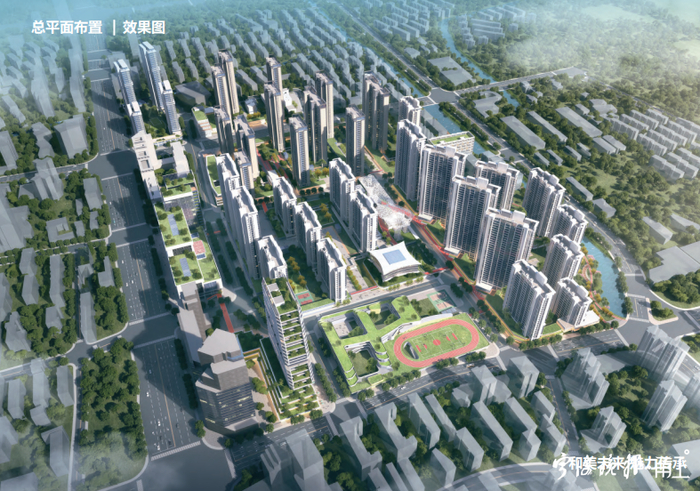 划船未来社区效果图