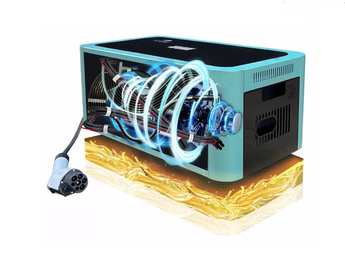 “铁球电能”的油电转换装置。资料图片