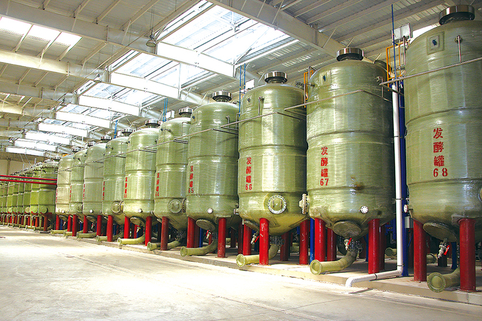 发酵车间酱油发酵罐