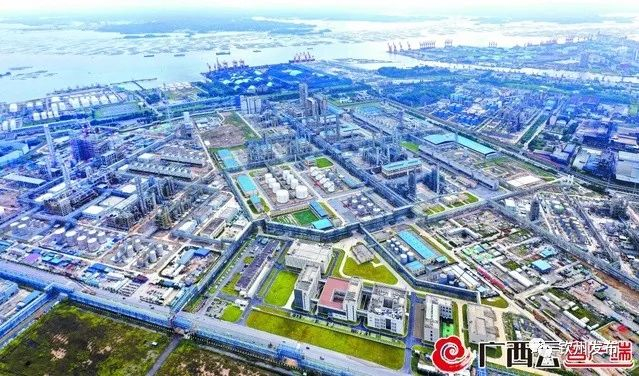 △华谊钦州一体化基地全貌。记者 周军 摄