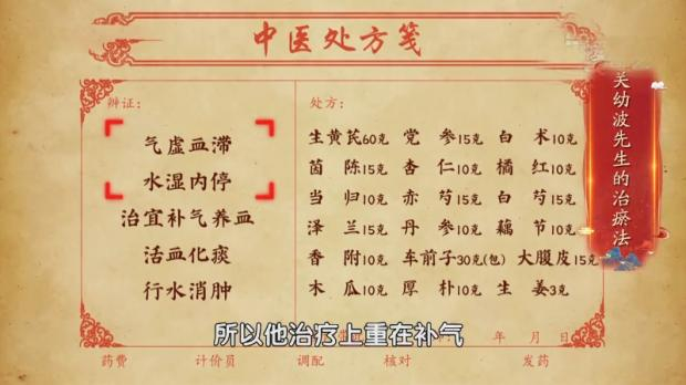 ▲专业药方，用药谨遵医嘱