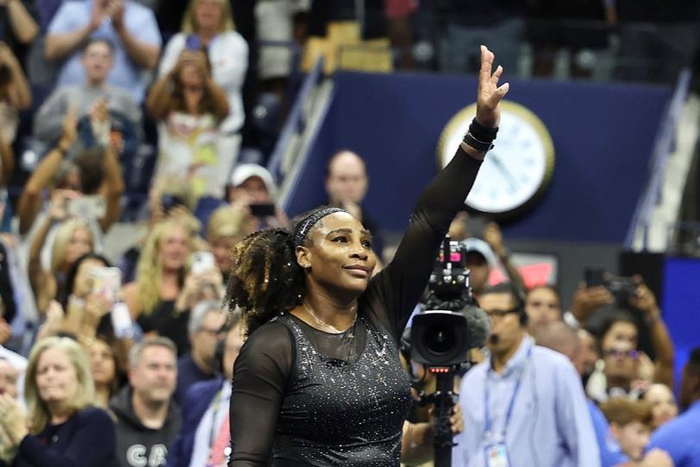 　塞蕾娜·威廉姆斯告别现场观众&nbsp;图片来源：WTA官方微博