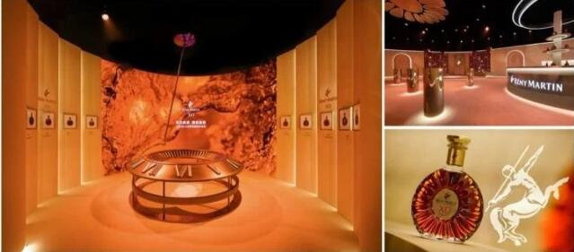 　　图7：人头马还原“久闻不久等”影片拍摄空间，供来宾了解人头马X.O包装的历史变换