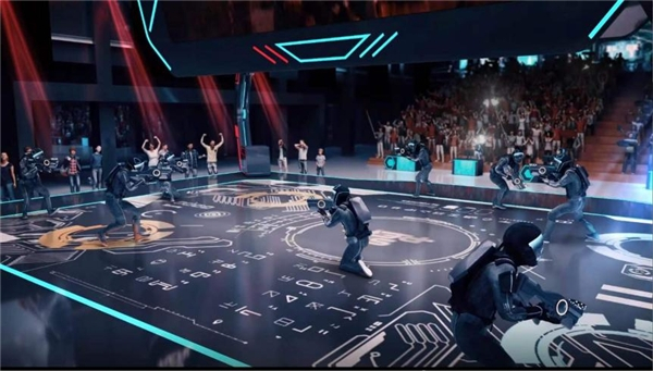 　　△青白江区元宇宙数字文旅产业园空间意向图