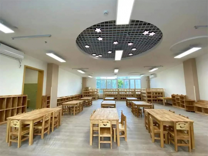 ▲明亮的教室