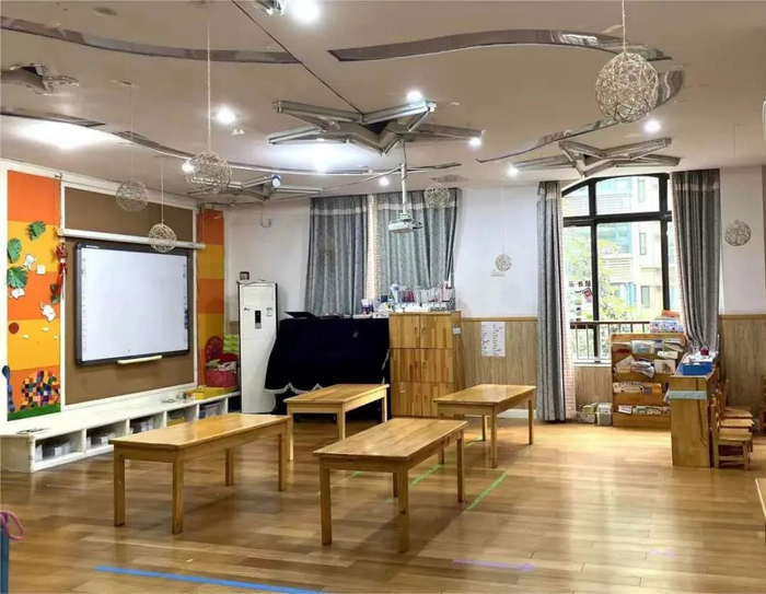 ▲这里有宽敞明亮的教室