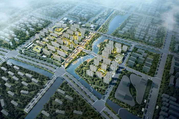 　　元江路项目TOD效果图（仅供参考）